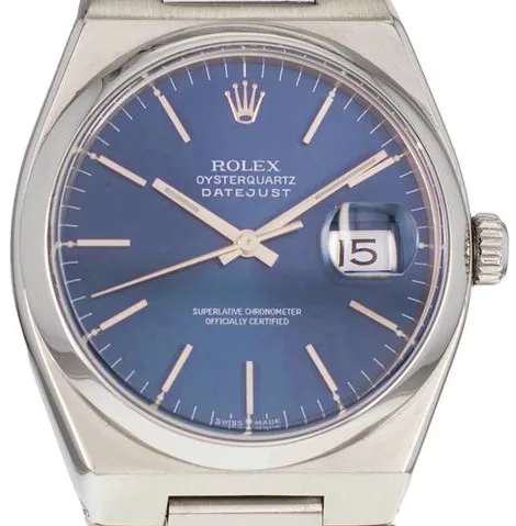 Rolex Datejust Oysterquartz 17000 36mm Stainless steel Blue 1