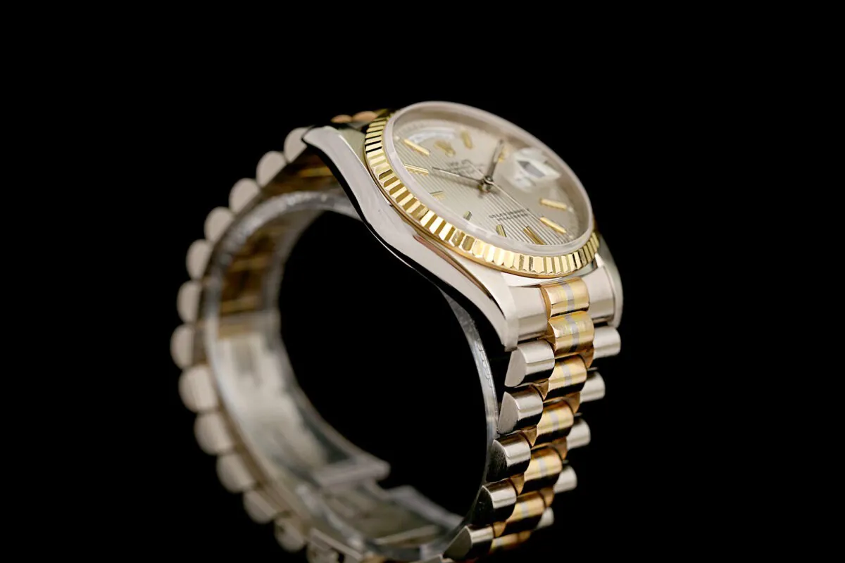 Rolex Day-Date 36 1803 36mm Yellow gold Silbernes 4