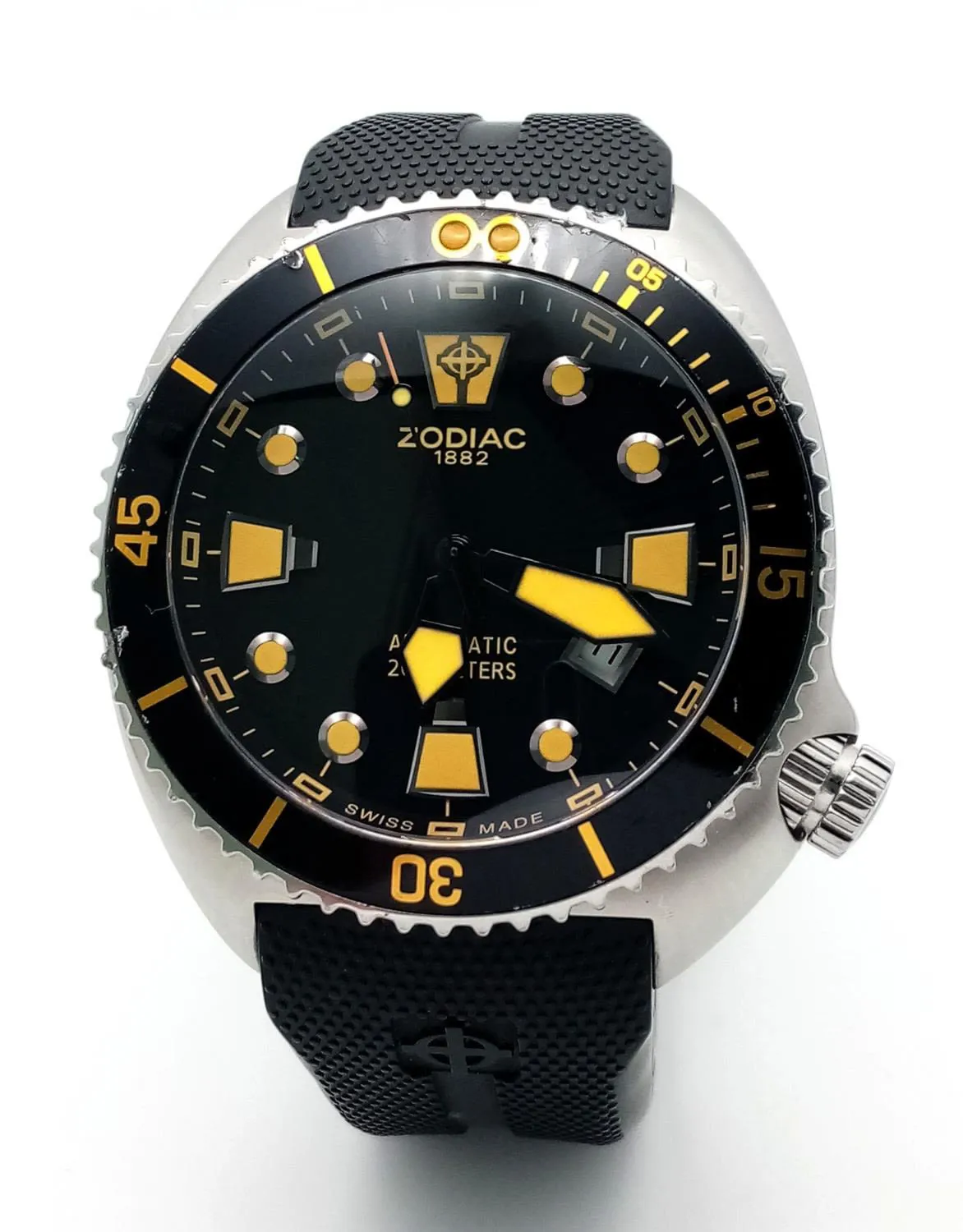 Zodiac 47mm Stainless steel Black 1