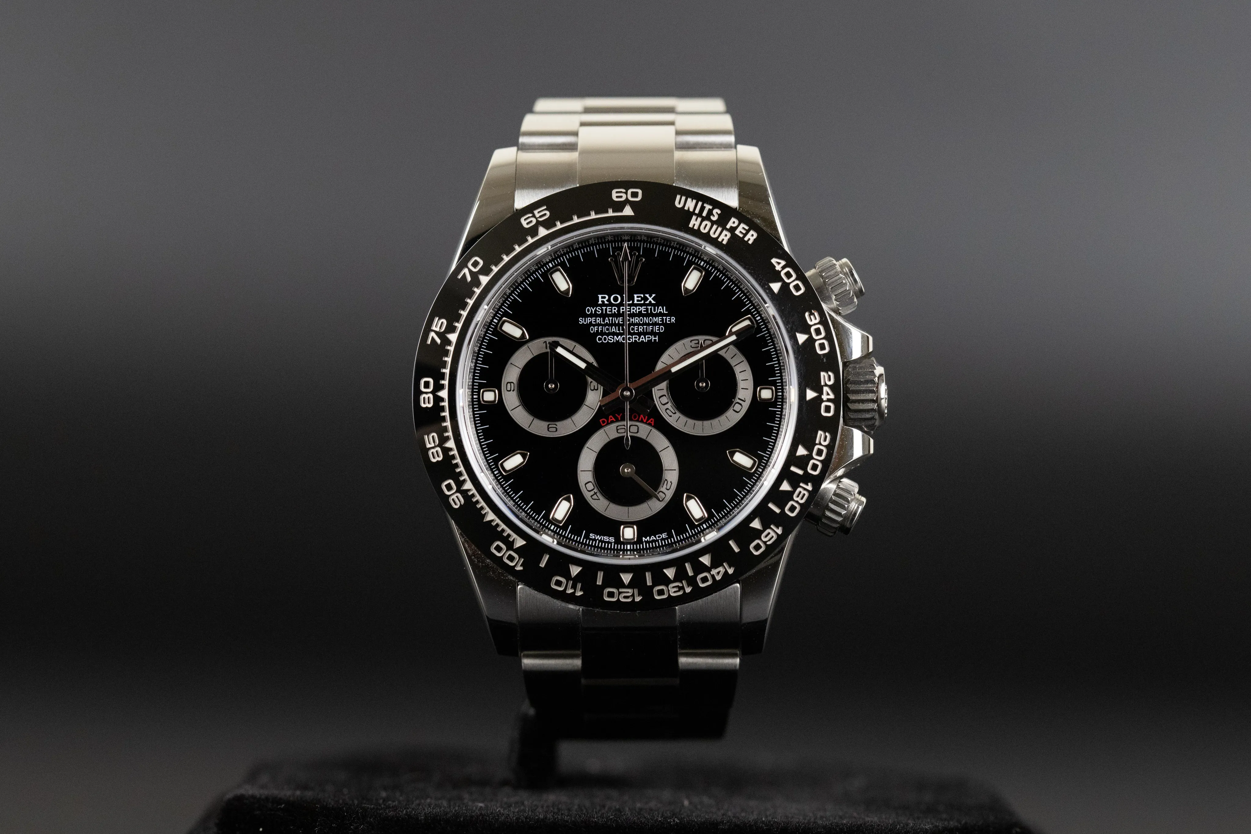 Rolex Daytona 116500LN 40mm Stainless steel Black