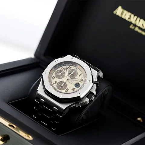 Audemars Piguet Royal Oak Offshore 26470ST.OO.A801CR.01 42mm Stainless steel Beige 7