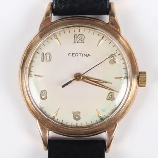 Certina Yellow gold Silver