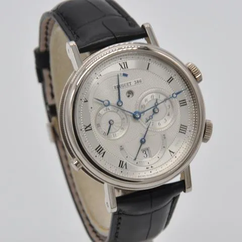 Breguet Classique 5707BB/12/9V6 39mm White gold Silver 5