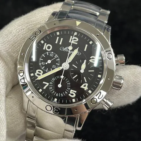 Breguet Type XX 3800ST 39mm Stainless steel Black 5