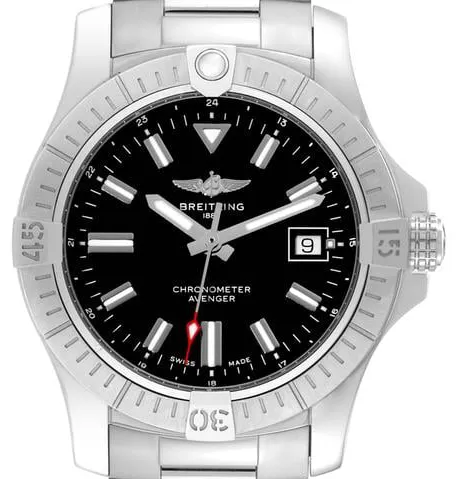 Breitling Avenger A17318 43mm Stainless steel Black