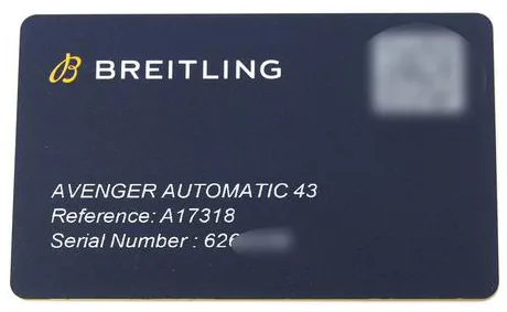 Breitling Avenger A17318 43mm Stainless steel Black 4