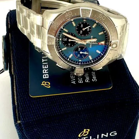 Breitling Avenger AB0147101C1A1 44mm Stainless steel Blue 5