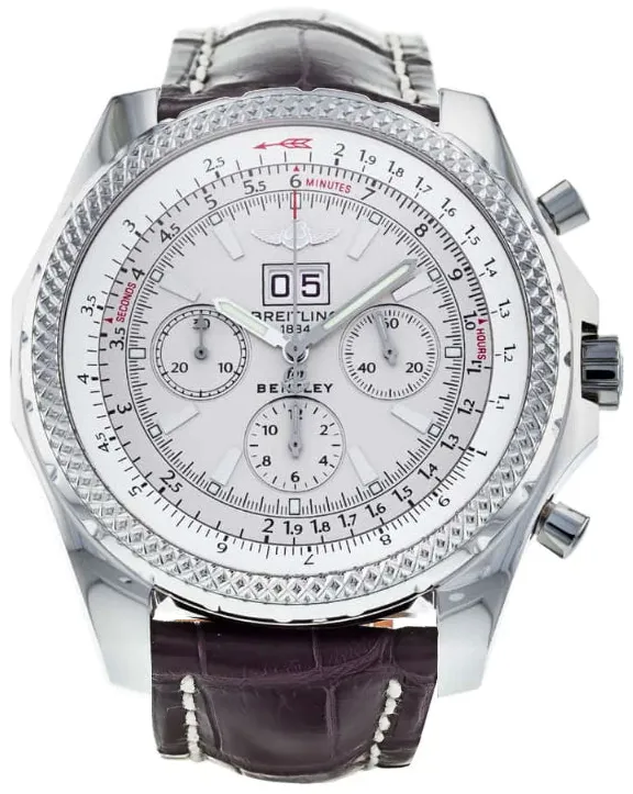 Breitling Bentley 6.75 A44362 49mm Stainless steel Silver