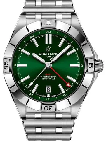 Breitling Chronomat A32398101L1A1 Stainless steel Green