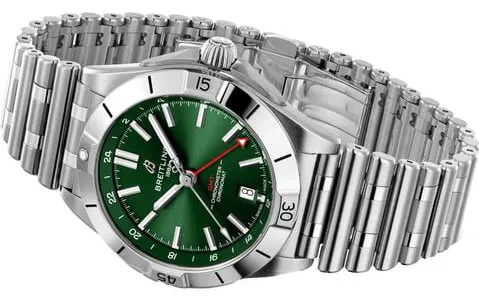 Breitling Chronomat A32398101L1A1 Stainless steel Green 2