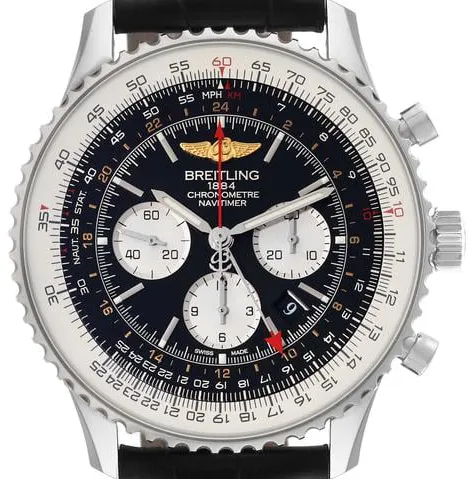 Breitling Navitimer AB0441 48mm Stainless steel Black