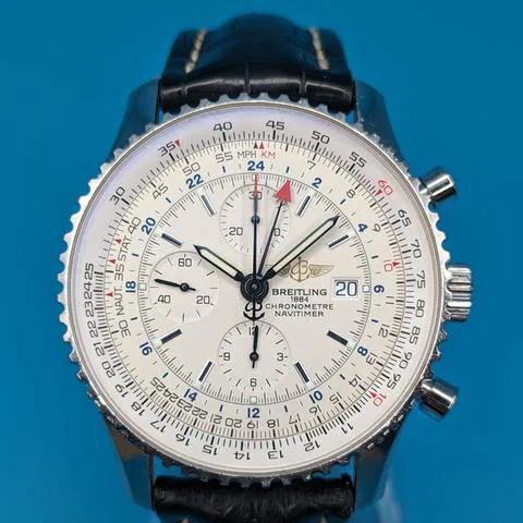 Breitling Navitimer A24322 46mm Stainless steel White