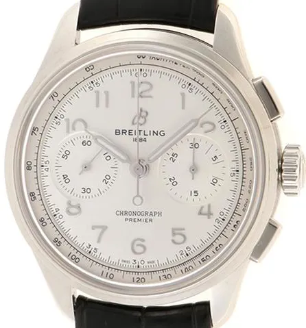 Breitling Premier AB0930 40mm Stainless steel Silver