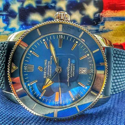 Breitling Superocean Heritage II 46 AB2020161C1A1 46mm Stainless steel Blue