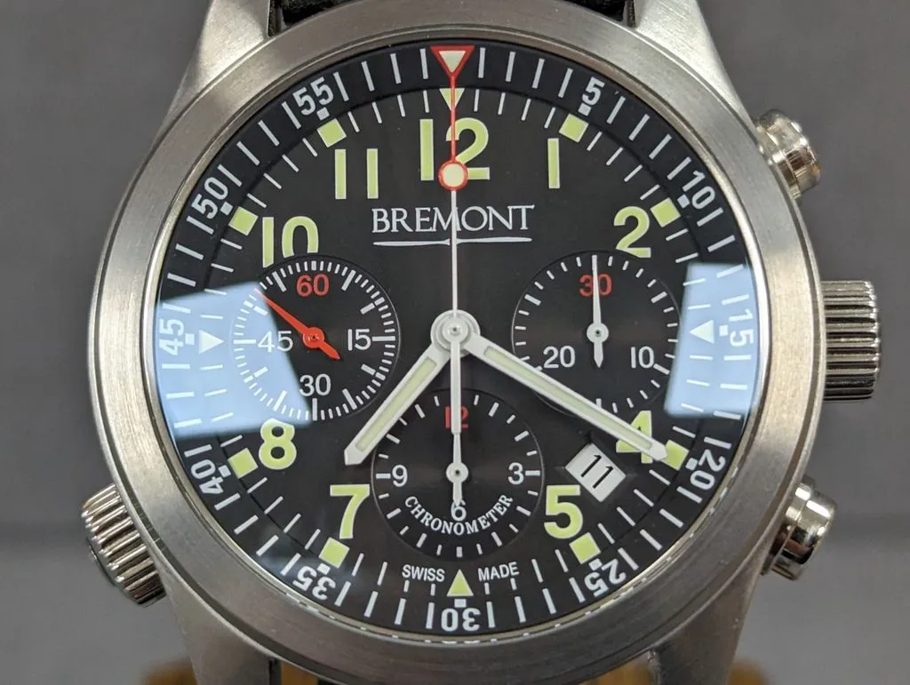 Bremont ALT1 ALT1PBK 43mm Stainless steel Black 1