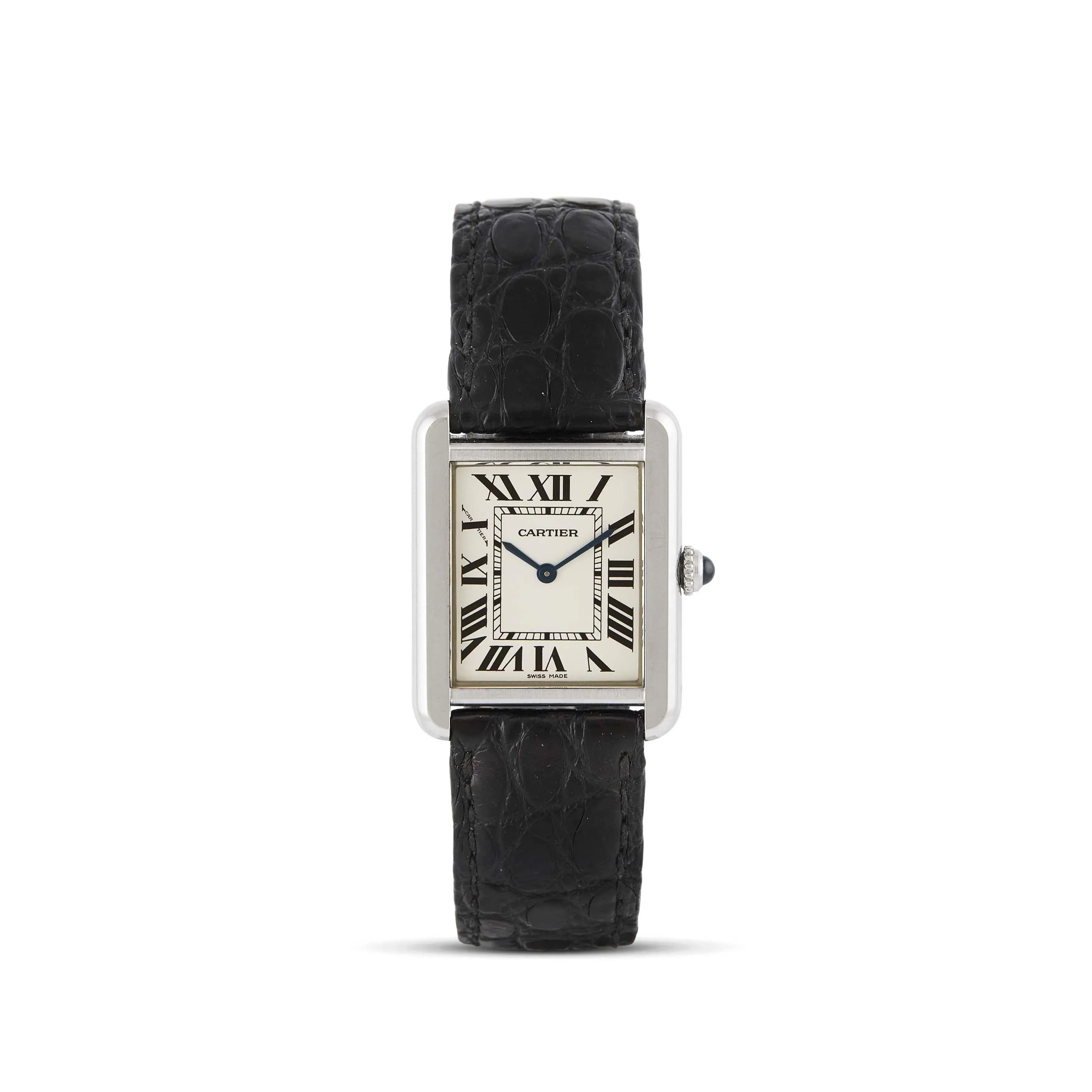 Cartier Tank Solo 2716 24mm Stainless steel Silver