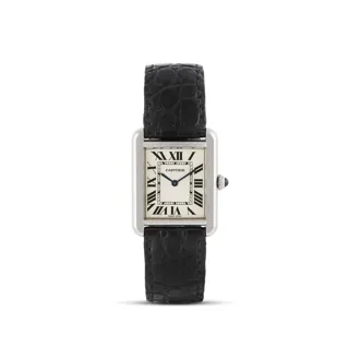 Cartier Tank Solo 2716 Stainless steel Silver