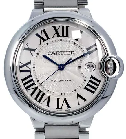 Cartier Ballon Bleu 42mm W69012Z4 42mm Stainless steel Silver