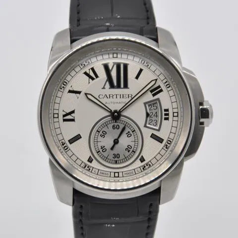 Cartier Calibre de Cartier W7100037 42mm Stainless steel Silver