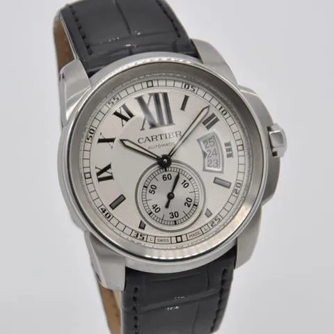 Cartier Calibre de Cartier W7100037 42mm Stainless steel Silver 4