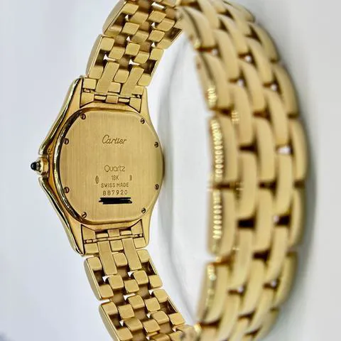 Cartier Cougar 887904 33mm Yellow gold White 3