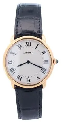 Cartier Ronde Louis Cartier 0900 1 33mm Yellow gold White