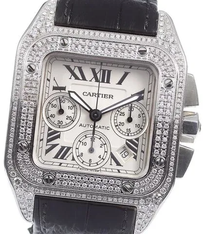 Cartier Santos W20090X8 41mm Stainless steel Silver