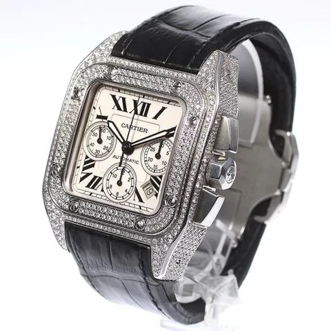 Cartier Santos W20090X8 41mm Stainless steel Silver 5