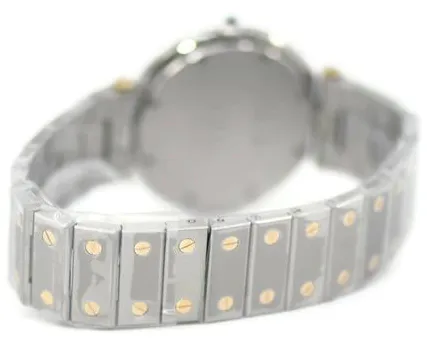 Cartier Santos 8191 32mm Yellow gold and Stainless steel White 2