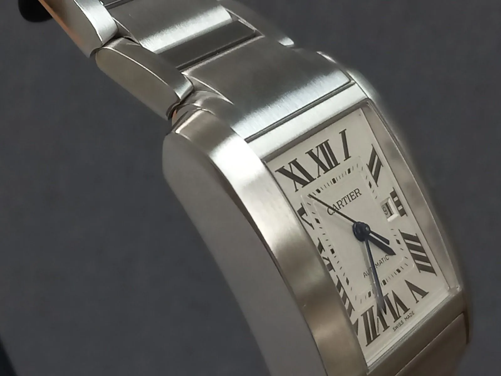 Cartier Tank Française WSTA0067 36.8mm Silver 3