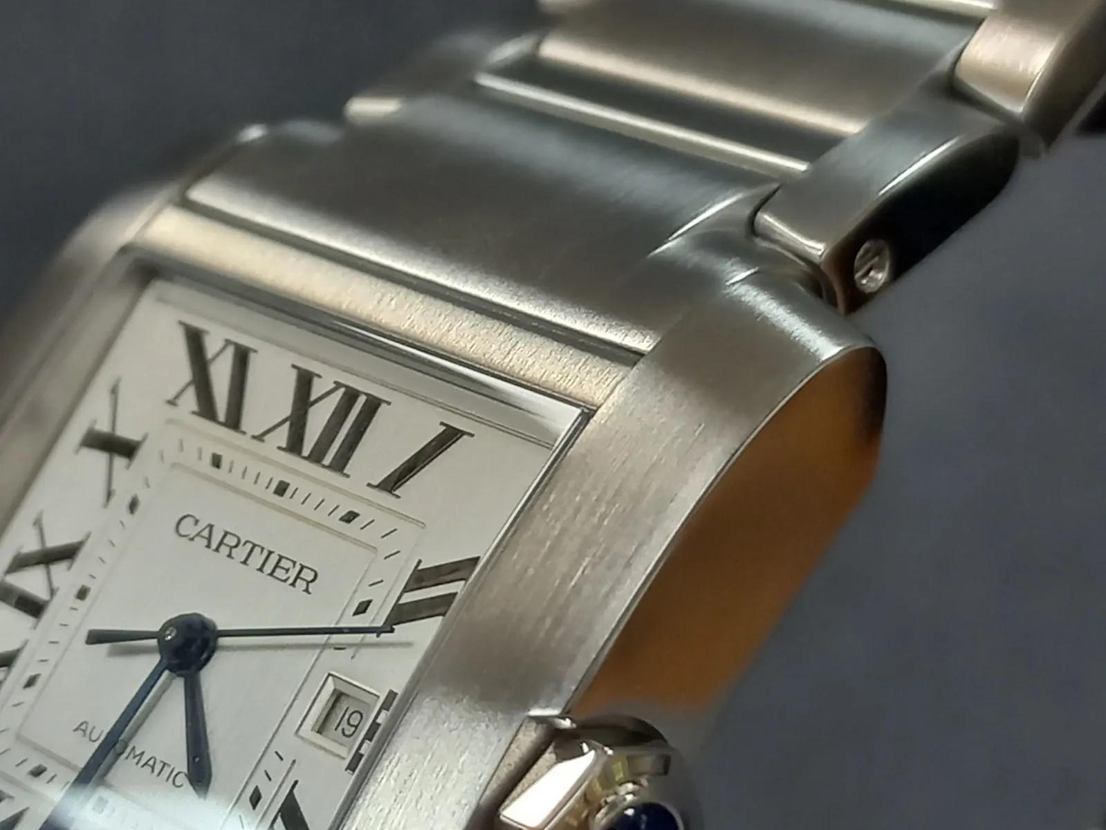 Cartier Tank Française WSTA0067 36.8mm Silver 5