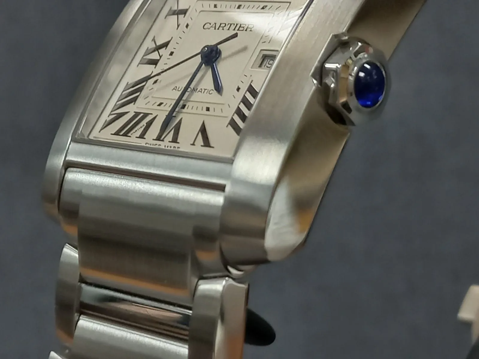 Cartier Tank Française WSTA0067 36.8mm Silver 6