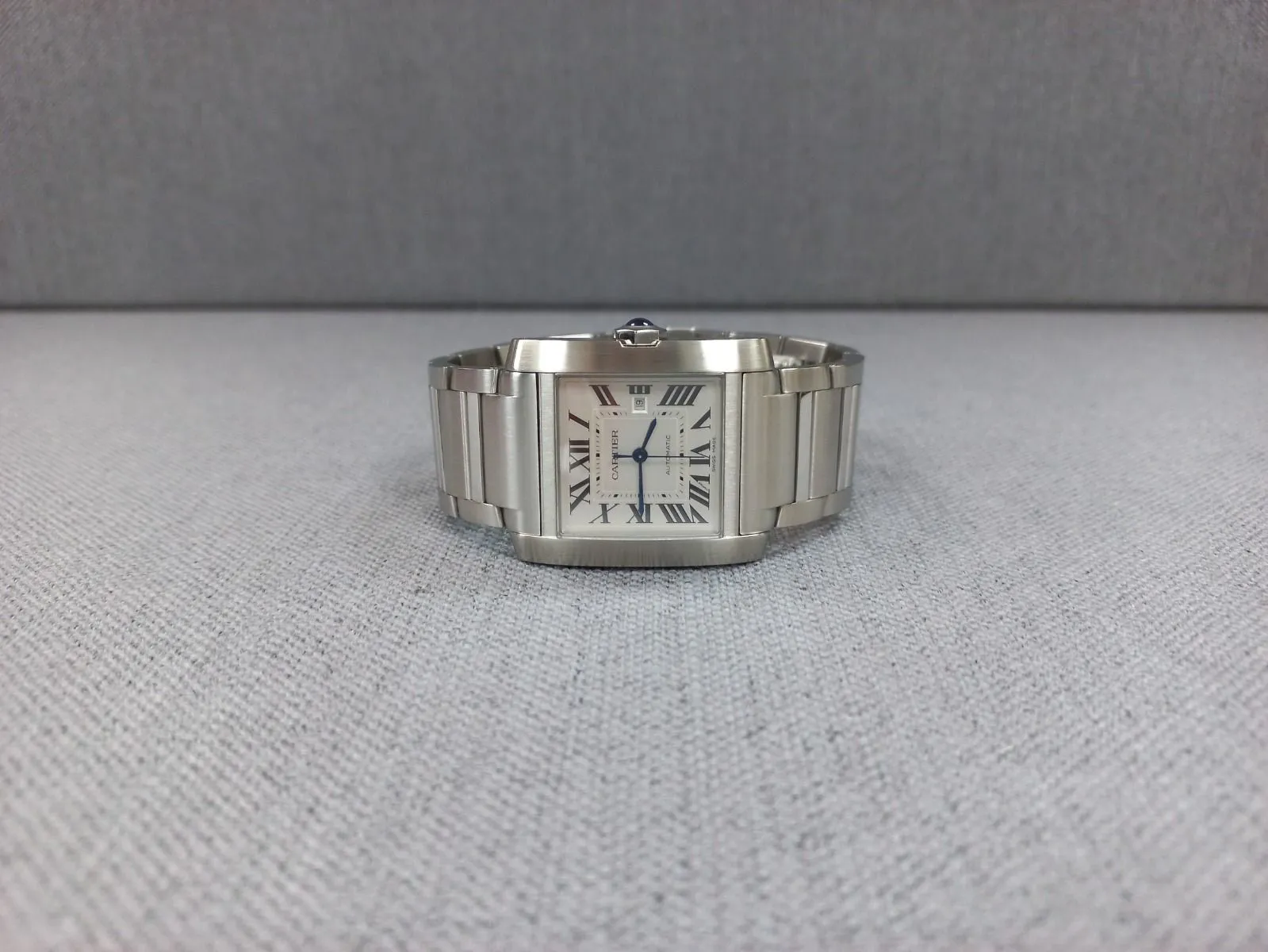 Cartier Tank Française WSTA0067 36.8mm Silver 11