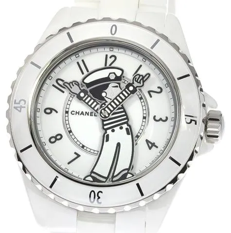 Chanel Mademoiselle H7481 39mm Ceramic White