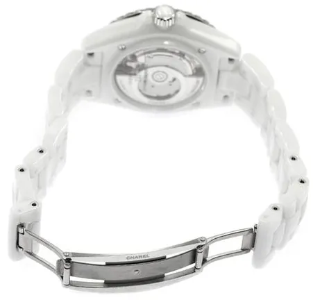 Chanel Mademoiselle H7481 38mm Ceramic White 3