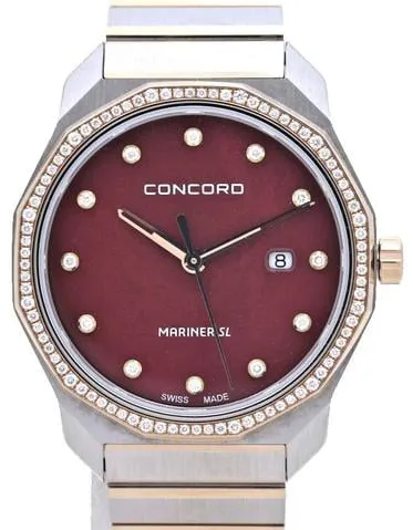 Concord Mariner 0320543 05.3.15.1178S 30mm Yellow gold and Stainless steel Mother-of-pearl