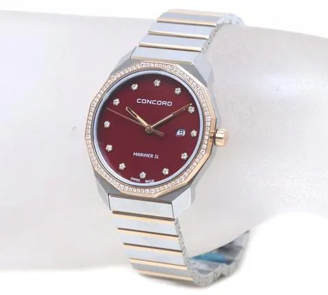 Concord Mariner 0320543 05.3.15.1178S 30mm Yellow gold and Stainless steel Mother-of-pearl 1