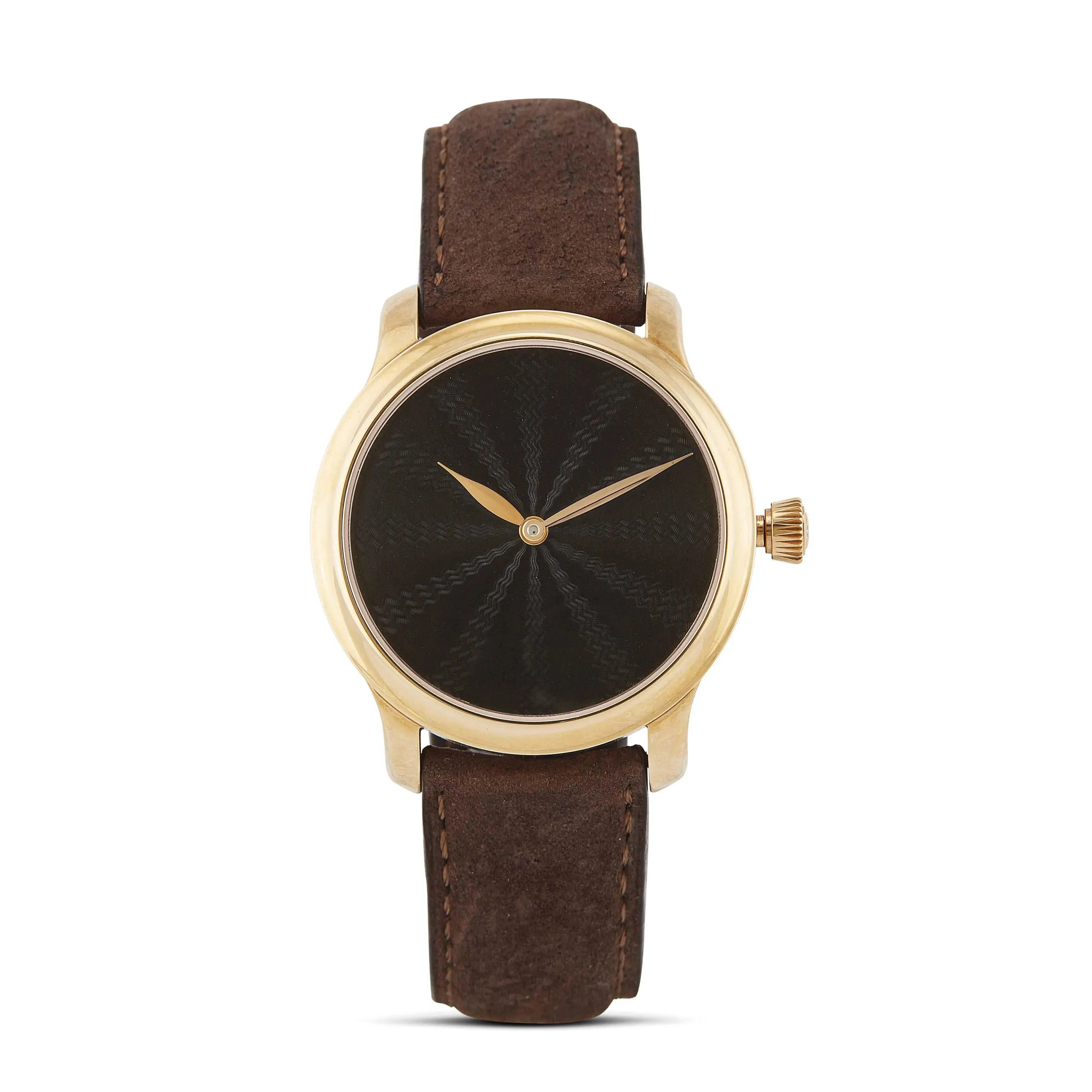 H. Moser & Cie. 39mm Yellow gold Black