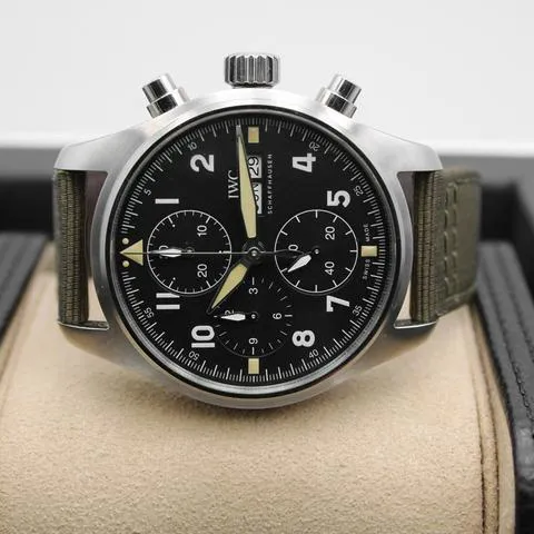 IWC Pilot IW387903 41mm Stainless steel Black 5