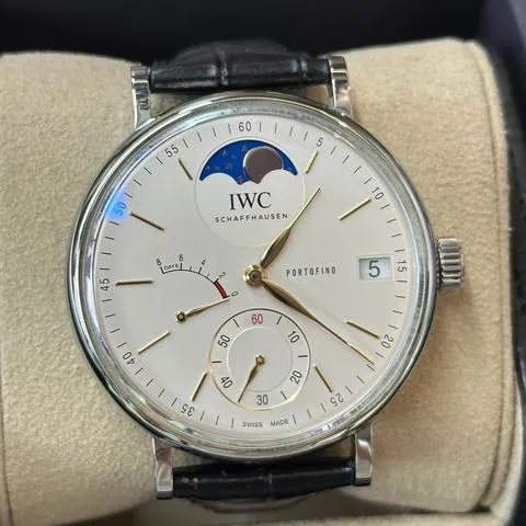 IWC Portofino Hand-Wound IW516401 45mm Stainless steel Silver