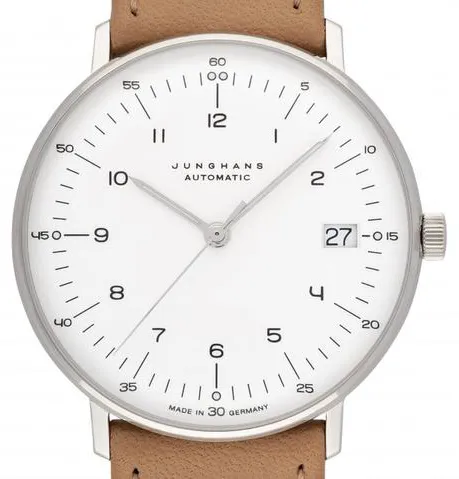 Junghans max bill Automatic 27/4107.02 34mm Stainless steel White