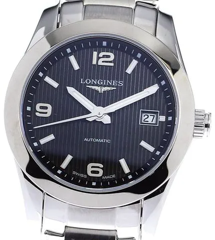 Longines Conquest Classic L2.285.4 29mm Stainless steel Black