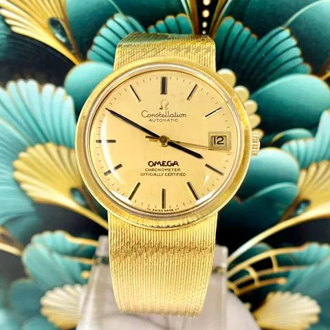 Omega Constellation 166.052 33mm Yellow gold Champagne