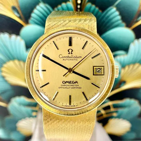 Omega Constellation 166.052 33mm Yellow gold Champagne 1