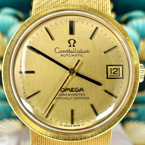 Omega Constellation 166.052 33mm Yellow gold Champagne 2