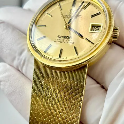 Omega Constellation 166.052 33mm Yellow gold Champagne 9