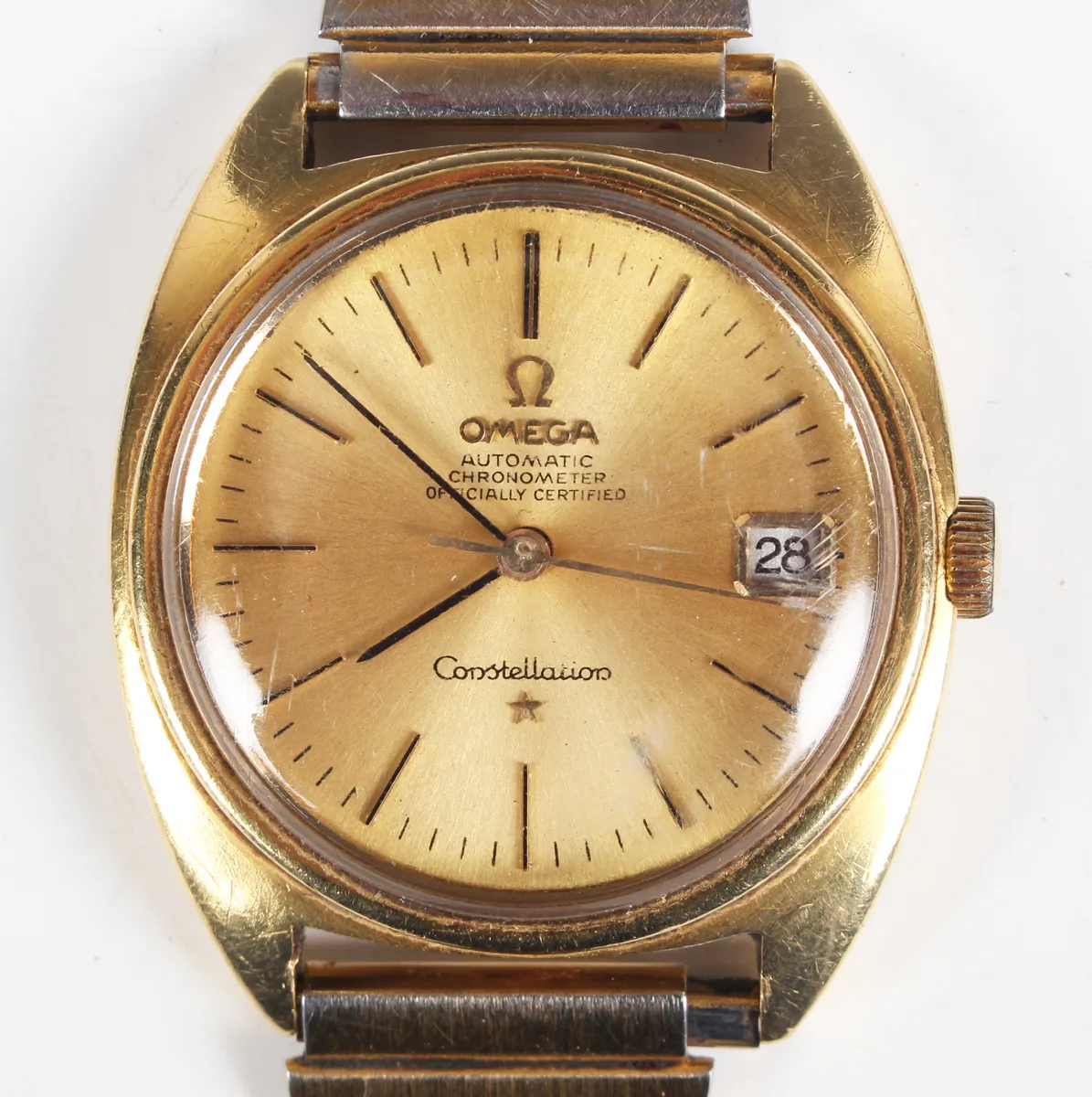 Omega Constellation 34mm Gold Gilt