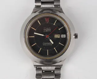 Omega Electronic F300HZ Stainless steel Black