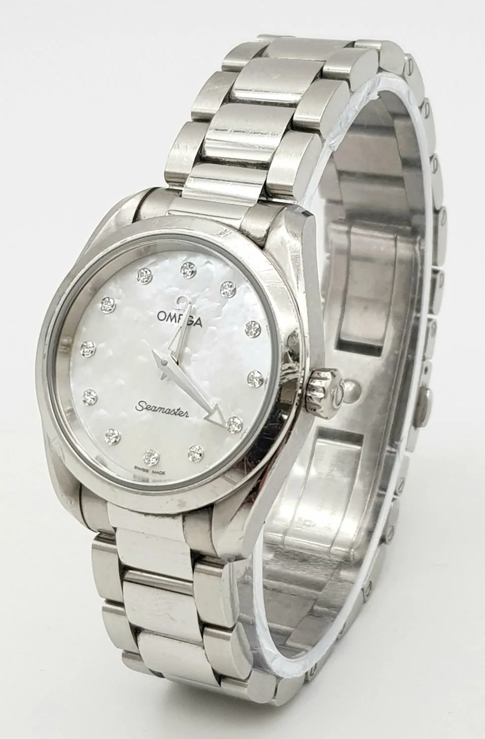 Omega Seamaster 28mm Stainless steel Mother-of-pearl