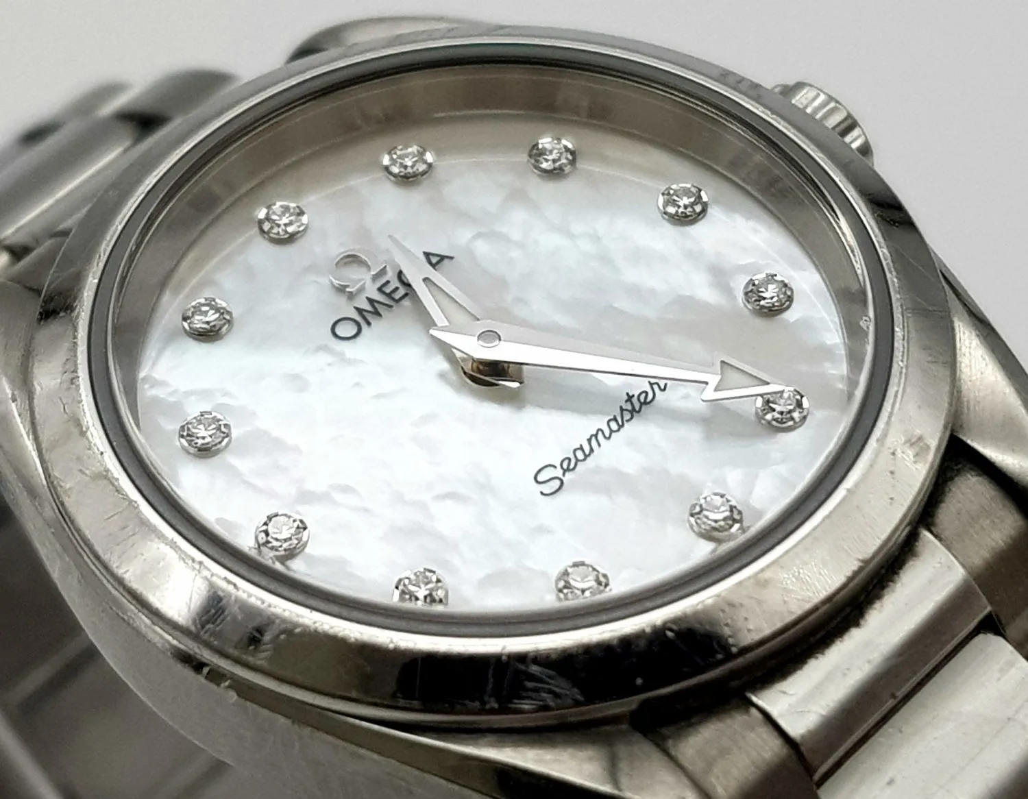 Omega Seamaster 28mm Stainless steel Mother-of-pearl 4